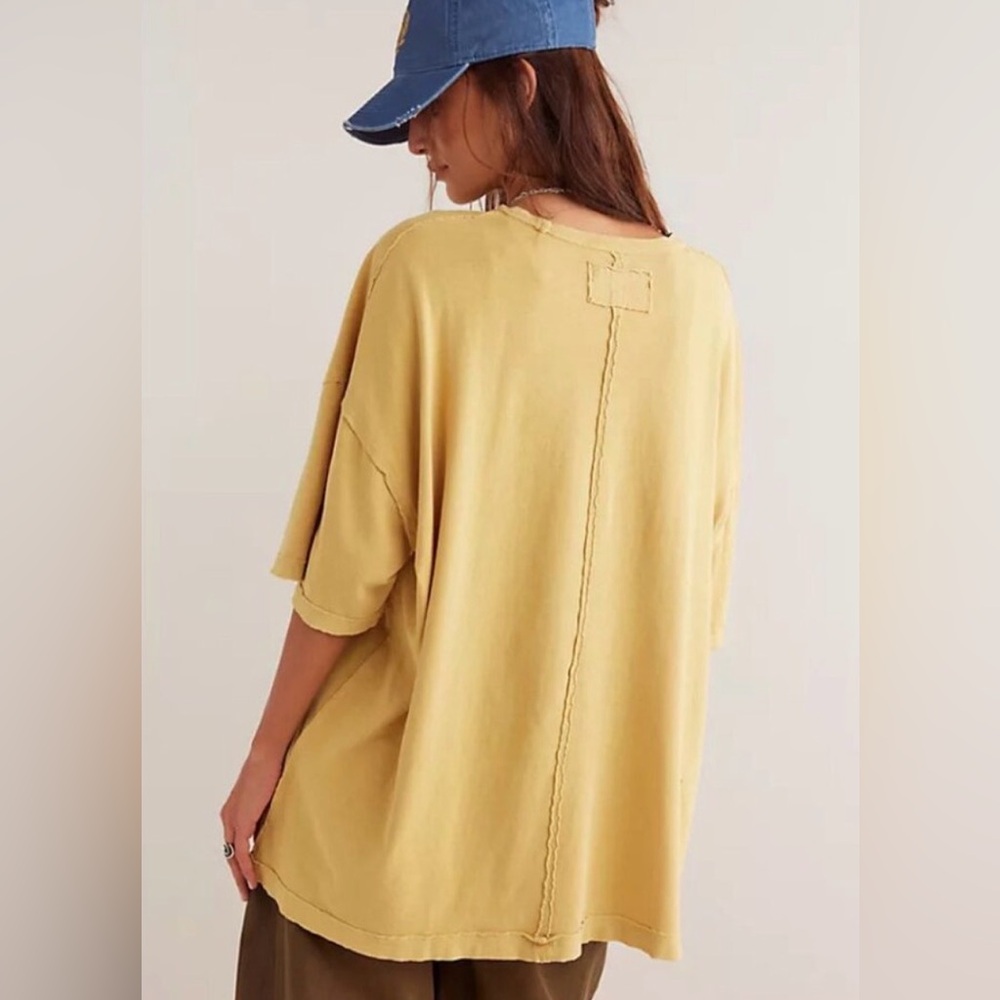 We The Free Devon Tee Pampas Oversized NWT Size Small